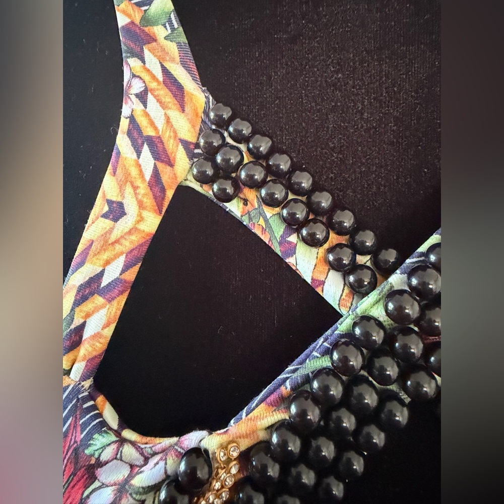 Rave Multicolor Tropical Patterned Garment - Picture 7 of 11